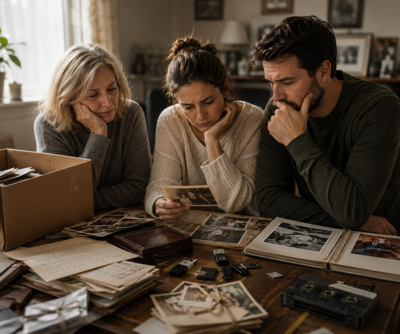Digitalt mindearkiv til familiens fotos og minder